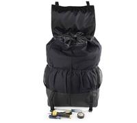 Supporto per sacco della spazzatura per ruota di scorta attrezzi di recupero