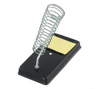 Supporto per saldatore in spugna con elettrico tutto per la pulizia punte in metallo resistente al calore Base antiscivolo compatibile con la maggior parte dei solde