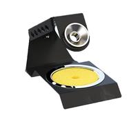 Supporto per saldatore Supporto per saldatura Base nera Punta Cleaner Station Stand per strumento di saldatura elettrico T3A