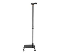Supporto per salire le scale con poggiapiedi, sollevamento scale, bastone da passeggio, supporto per l'artrite regolabile, portata massima 150 kg