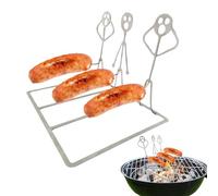 Supporto per Salsicce, Supporto per griglia a Caldo Cane, Supporto per griglia da Uomo, in Piedi, per Barbecue, Strumenti per Barbecue su Supporto per PIC-nic, Esterno