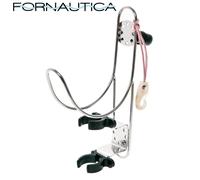 SUPPORTO PER SALVAGENTE ANULARE E BOETTA LUMINOSA IN ACCIAIO INOX