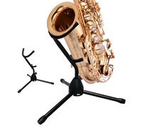 Supporto per sassofono contralto con gambe pieghevoli, supporto portatile regolabile per sassofono contralto | portatile per un supporto stabile per l'orchestra di Jazz, a casa, a scuola
