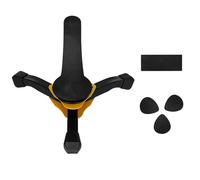 Supporto per sassofono portatile, pieghevole, 3 gambe, supporto per flauto, clarinetto Oboe soprano, strumento a fiato