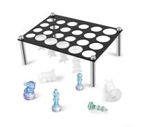 Supporto per scacchi per progetti fai da te con struttura in metallo resistente al calore e gambe di supporto stabili, progettato per un uso sicuro con silicone s