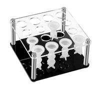Supporto per Scacchi - per stampi in Silicone | 4 Gambe con Supporto in Acrilico e Metallo, Base per stampi in Silicone, Ideale per la Produzione di Giochi da Tavolo e Kit di Scacchi Fatti a