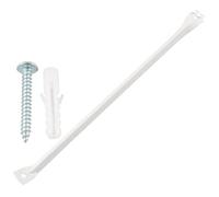 Supporto per scaffalature a filo, staffe per scaffali per armadio - Stabile supporto per filo di montaggio a griglia | Vite di espansione, anti-DROP per scaffali