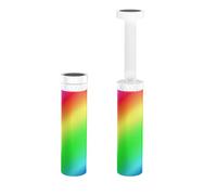 Supporto per scheda grafica per computer, supporto per scheda grafica - Supporto per scheda grafica verticale 5V 3 pin | Lega di alluminio regolabile in altezza con luci a LED, porta scheda per c