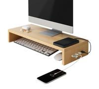 Supporto Per Schermo Del Computer - Base Organizzativa Moderna, Scaffale Stampante Portatile Resistente | Elegante Costruzione Funzionale, Ampio Gioco Di Laptop Elettronici Salas Game