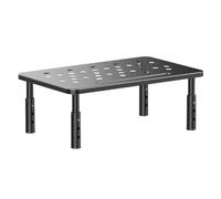 Supporto per schermo del computer - Supporto per computer da tavolo, rialzo da scrivania regolabile, organizer da scrivania di grande capacità, supporto ergonomico per computer portatile | supporto