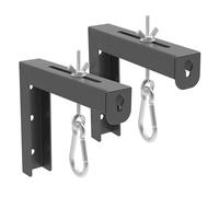 Supporto per schermo di proiezione Staffa a L for schermo for proiettore universale nero, supporto da parete, estensione regolabile 6 pollici, for del