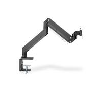 Supporto per schermo - Digitus - Tle Singolo - Pistone a gas 35'' - 15 kg Max - Nero