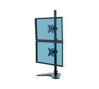 Supporto per schermo Fellowes Professional Series a doppio impilamento autonomo - Nero - Fino a 32 pollici