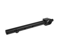 Supporto per Schermo Microscopio 25mm in Metallo Nero Robusto | Staffa Regolabile per Schermi LCD e Microscopi, Meno Ingombro Sul Banco, per Laboratori e Scuole