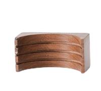 Supporto per schermo per disco da caffè - noce 61,4 x 15,5 - 40,2 mm | Base di stoccaggio con filtro espresso | Supporto universale per griglia sinterizzata per strumenti di fabbricazione del caffè