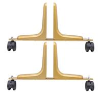 Supporto per schermo Privacy - Base Divisore, Telaio Ruota | 2PCS Supporto Mobile Stand Con Ruote A Rotelle Per Pannelli Di Partizione Barriera Pieghevole Spazio Hotel Configurazione