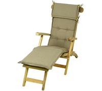 Supporto per sdraio 189 x 44 cm sedia a sdraio lettino prendisole cuscino da ...