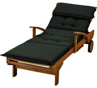 Supporto per sdraio 198 x 64 cm sedia a sdraio lettino prendisole cuscino da ...