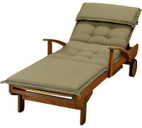 Supporto per sdraio 198 x 64 cm sedia a sdraio lettino prendisole cuscino da ...