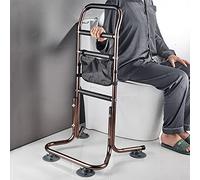 Supporto per sedia regolabile in altezza con corrimano di sicurezza, aiuto per anziani, disabili, incinte, migliora l'indipendenza della vita quotidiana