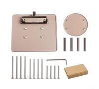 Supporto per segnapunti per volanti da golf cart a 56 fori, design in acrilico compatibile con e altro ancora, mantiene le schede segnapunti sicure con un morsetto di carta solido (fulvo)