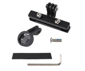 Supporto per sella per bicicletta in alluminio per Magicshine RN120, adattatore 7 x 7 x 7 x 10 mm, lunghezza 71 mm, con kit di fissaggio per una maggiore sicurezza nel traffico stradale