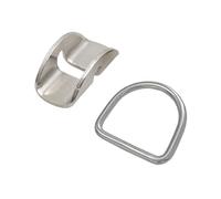 Supporto per serbatoi di immersione con anelli a D Morsetti flessibili Facile installazione posteriore Fly Posizionamento laterale Fibbie Base