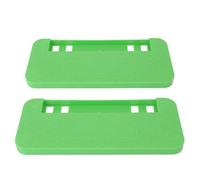 Supporto per Serbatoio per Disopercolare, Strumento per Raschietto per Secchiello per in Plastica Durevole per Cornici per Alveari per Apicoltura, 2 Pezzi 13,03x5,39 Pollici (Green)