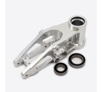 Supporto per servomotore da parete anteriore in alluminio con cuscinetti argento per Losi 1/4 Promoto MX PM-MX/SM LOS261012