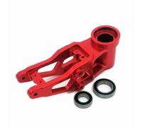 Supporto per servomotore frontale in alluminio con cuscinetti rossi per Losi 1/4 Promoto MX PM-MX/SM LOS261012