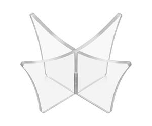 Supporto per sfera in acrilico resistente, struttura trasparente, design elegante compatibile con l'organizzazione dello spazio, perfetto pe
