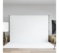 Supporto per sfondo regolabile 305 x 243 cm in acciaio nero, supporto banner fondo con borsa per il trasporto per matrimonio, esposizione, photomaton