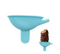 Supporto per - Silicone antigoccia, 9,5 cm, supporto per ghiaccioli da viaggio, base in silicone con cannuccia integrata, protezione per la casa e la spiaggia