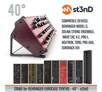 SUPPORTO per SINTETIZZATORI CASSA EURORACK BEHRINGER 70HP/80HP - 40°