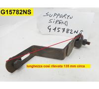 Supporto per sirena adattabile a moto d'epoca forse Moto Guzzi o Gilera o Ducati