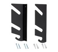 Supporto per skateboard trasparente in acrilico - Wall Rack Mount - Coppia di due strati - Supporto per skateboard - Display gancio - Organizer per ruote casco, pattinaggio, garage, interni