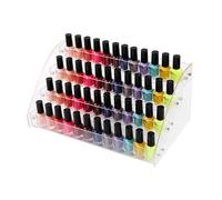 Supporto per smalto per unghie - Organizzatore per unghie in acrilico trasparente universale espositore a vincere posto per smalto cosmetico per rossetto