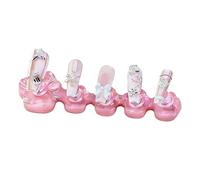 Supporto per smalto - Squisito supporto da spinta, base magnetica per esercizi | Base di esposizione professionale, supporto per manicure riutilizzabile per la formazione di saloni di bellezza