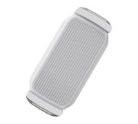 Supporto per smartphone Adattatore per montaggio treppiede orizzontale verticale Clip regolazione della staffa girevole per telefono Selfie Stick Clip per tablet a molla, White