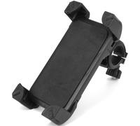 Supporto per smartphone con attacco regolabile, realizzato in robusto materiale composito e dotato di un morsetto sicuro e durevole per viaggi in