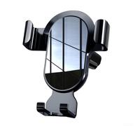 Supporto per smartphone con clip di ventilazione per auto, rotazione a 360 gradi, con gomma antiscivolo, staffa regolabile per bocchetta dell'aria, supporto per la navigazione di berlina, camion