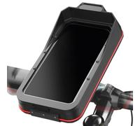 Supporto per smartphone da moto, impermeabile, regolabile, per scooter, carrozzina, ciclomotore