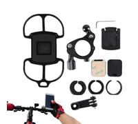 Supporto per smartphone per moto, girevole a 360 gradi, regolabile, universale, per bicicletta, viaggi, videotelefonia, navigazione, registrazione video live streaming, chiamata
