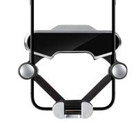 Supporto per smartphone per ventilazione auto, supporto per smartphone, culla a mani libere per aeratore auto, accessori da viaggio per auto, sicuro e pratico per viaggi quotidiani,