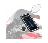 SHAPEHEART Innovazione francese,Porta cellulare moto sportiva con tasca magnetica staccabile,Supporto cellulare moto per mezzo manubrio,Rotazione di360°Anti Vibrazione,Porta telefono moto impermeabile