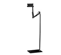 SUPPORTO PER SMARTPHONE/TABLET XO NERO, ALTEZZA 1,35 m, REGOLAZIONE ANGOLA C137N