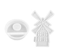 Supporto per smerigliatrice a vento per la casa base in silicone stampo per la produzione di candele stampo decorativo per ufficio in gesso