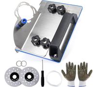 Supporto per Smerigliatrice Angolare 45° Con Tappetino Antiscivolo, Staffa Regol