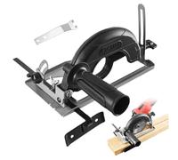 Supporto per smerigliatrice angolare con taglio regolabile a 45 gradi, staffa di base precisa per accessori per smerigliatrice angolare, include righello guida per macchine 100-125