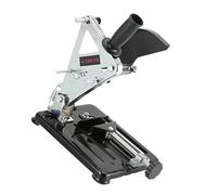 Supporto per smerigliatrice angolare da officina Morsetti regolabili per smerigliatrici da 100-125 mm Staffa per smerigliatrice professionale per attività di taglio